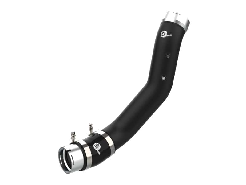 aFe — aFe 2024 GM Diesel Trucks V8 6.6L L5P BladeRunner 3.5in Aluminum Cold Charge Pipe - Black
Cold Charge Pipe - view 1