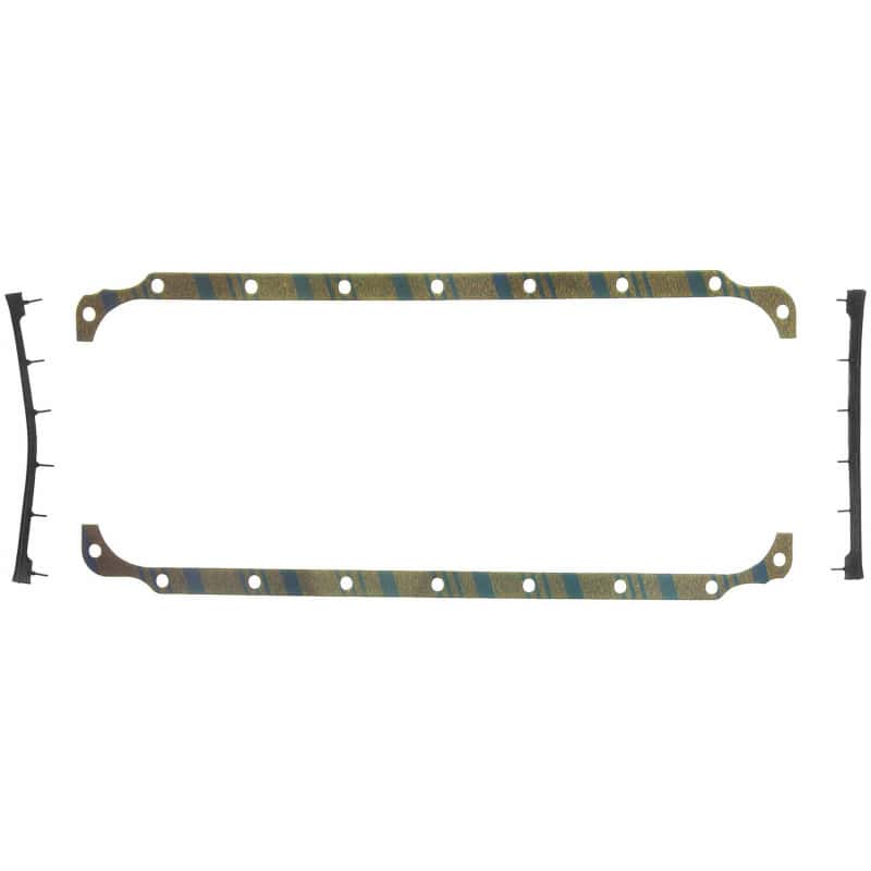Fel-Pro — Fel-Pro Dodge Dart OS 6566 C-1 Engine Oil Pan Gasket Set Blue Stripe cork-rubber - view 1