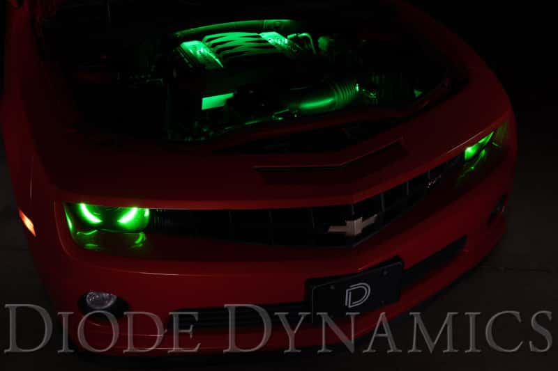 Diode Dynamics — Diode Dynamics RGBW Engine Bay Strip Kit 2pc Multicolor - view 2