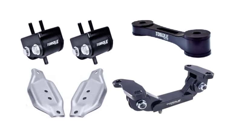 Torque Solution — Torque Solution Engine / Trans / Pitch Mount Kit w/ Mount Plates: Subaru WRX 02-14 / STI 04+ - view 1