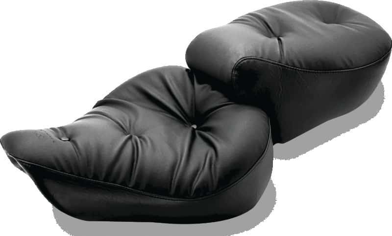 Mustang Motorcycle — Mustang 91-05 Harley Dyna Wide Touring 1PC Seat Regal - Black - view 1
