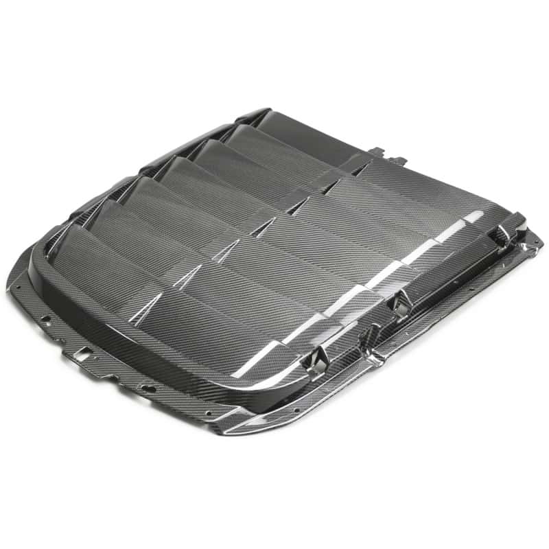 Ford Racing — Ford Racing 20-22 Mustang GT500 Carbon Fiber Hood Vent Kit
Hood Scoop - view 1