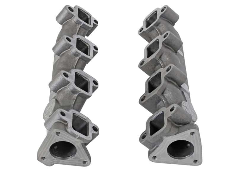 aFe — aFe Power BladeRunner Ported Ductile Iron Exhaust Manifold 01-16 GM Diesel Trucks V8-6.6L (td)
Exhaust Manifold - view 3