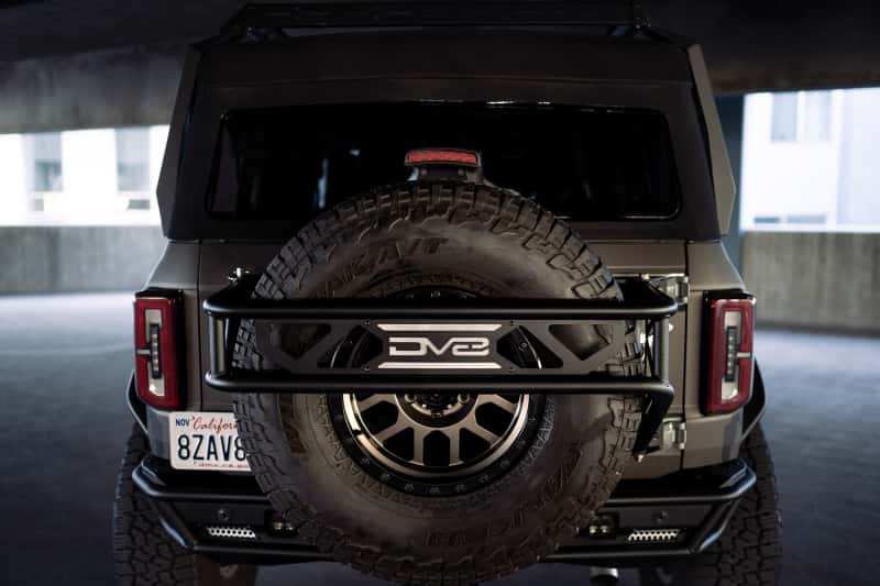 DV8 Offroad — DV8 Offroad 21-23 Ford Bronco Spare Tire Guard & Accessory Mount - view 10