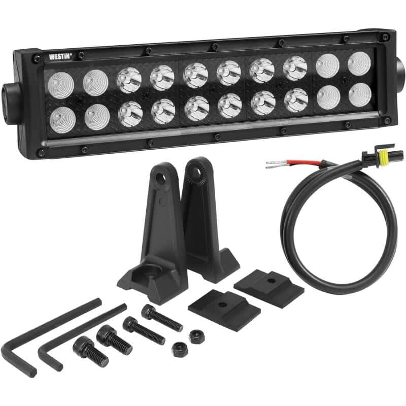 Westin — Westin B-FORCE LED Light Bar Double Row 10 inch Combo w/3W Cree - Black
LED Light Bar - view 4