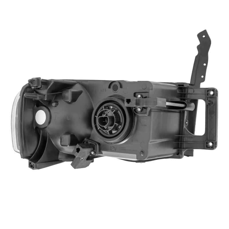 Raxiom — Raxiom 02-05 Dodge RAM 1500 Crystal Headlights- Black Housing (Clear Lens)
Headlights - view 2