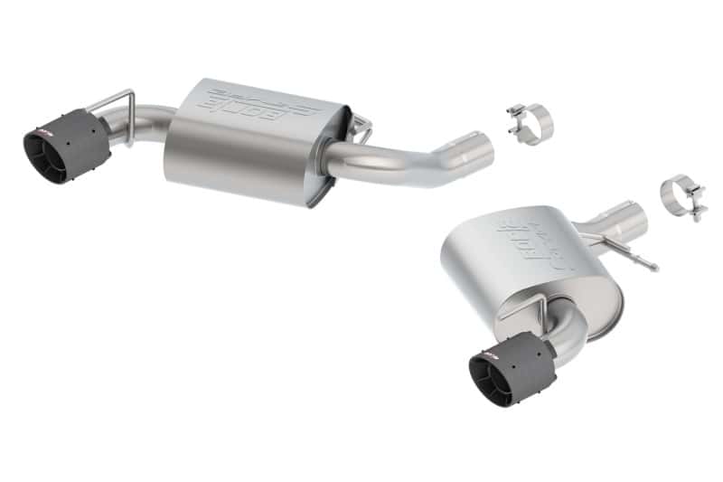Borla — Borla 16-21 Chevrolet Camaro 6.2L 8cyl AT/MT 6 spd SS S-type Exhaust w/o NPP (rear section only)
Axle-Back System - view 2