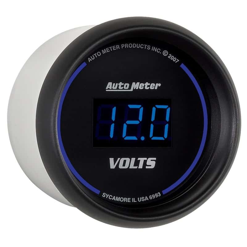 AutoMeter — Autometer Cobalt Digital 52.4mm Black Voltmeter
GA 2" VOLT 18V CBD - view 6