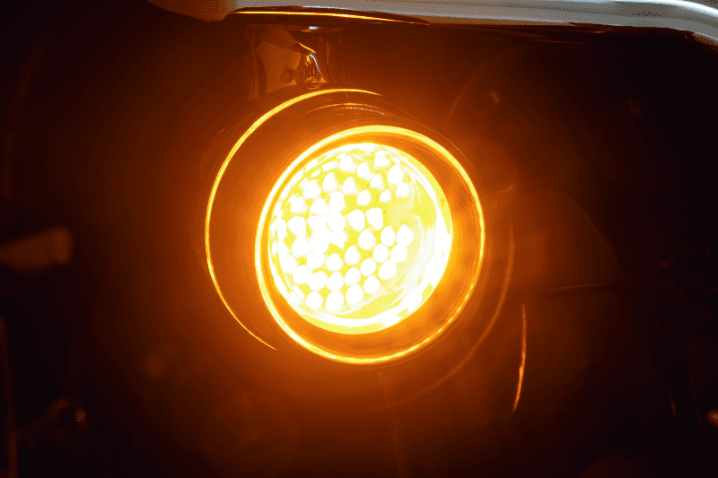 Kuryakyn — Kuryakyn Luminez L.E.D. Front Turn Signal Insert 1157 Amber - view 2
