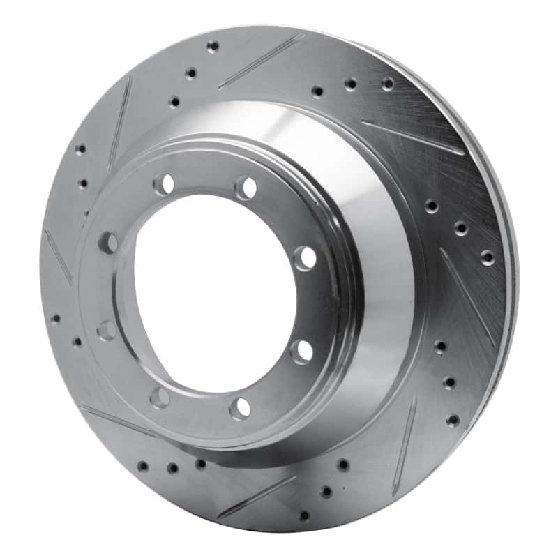 R1 Concepts — R1 08-20 Ford E-Super Duty Rear Left Drilled & Slotted Silver Brake Rotor
R1 Brake Rotor Drill - view 2