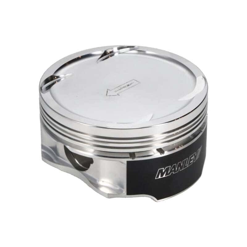 Manley Performance — Manley 03-07 Nissan 350Z/Maxima 81.4mm Stroker 96.00mm +.5mm Bore 8.5:1 Dish Piston Set w/ Rings
Piston Set - view 3