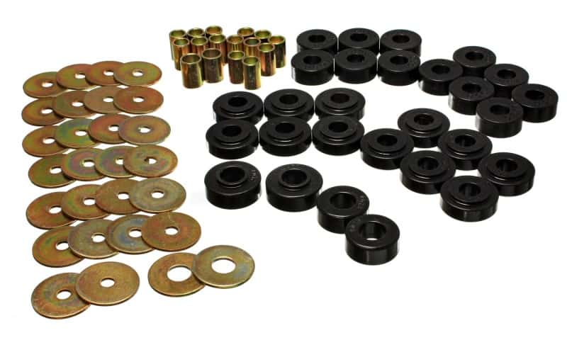 Energy Suspension — Energy Suspension Rear Spring Frame Shackle Kit - Black
Leaf Spring Bushing - view 1