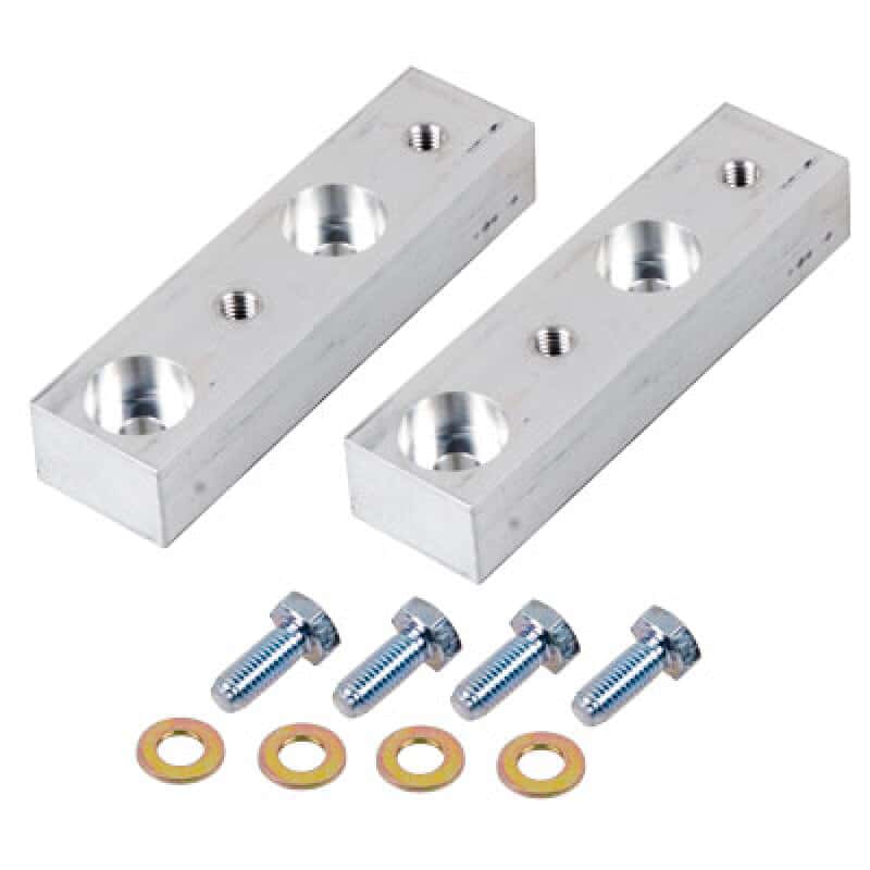 Synergy Mfg — Synergy 07-18 Jeep Wrangler JK/JKU Rear Sway Bar Drop Bracket Kit Billet Alum 1.0in Drop - view 2