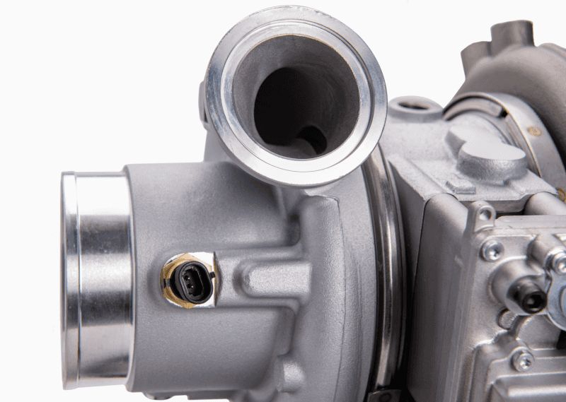 Fleece Performance — Fleece Performance HE400VG/HE451VE Turbocharger for Cummins ISX - 67mm
Turbo - view 3