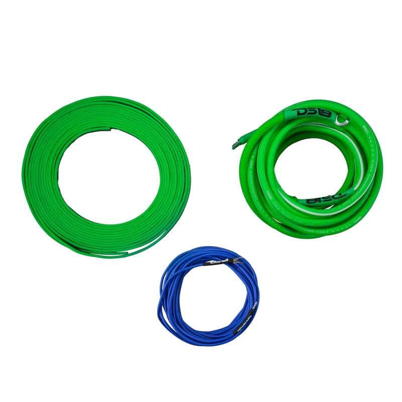 DS18 — DS18 8-GA Amplifier Install Kit Advance- Green - view 5