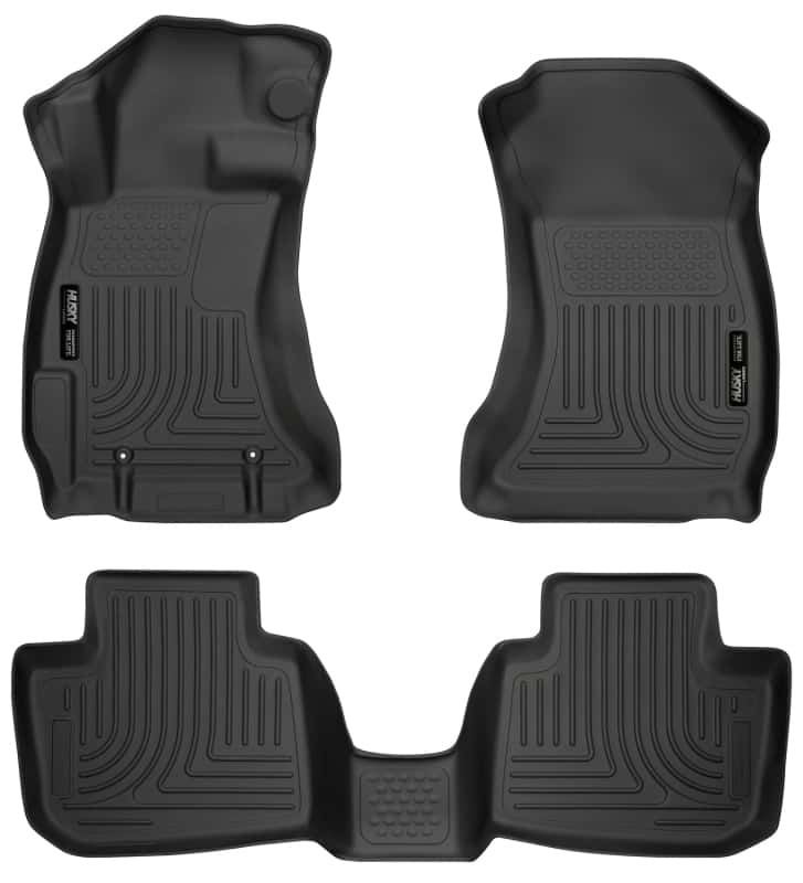 Husky Liners — Husky Liners Subaru 12-14 Impreza/2015 WRX/STi WeatherBeater Combo Front&2nd Row Black Floor Liners
Floor Liners - view 1