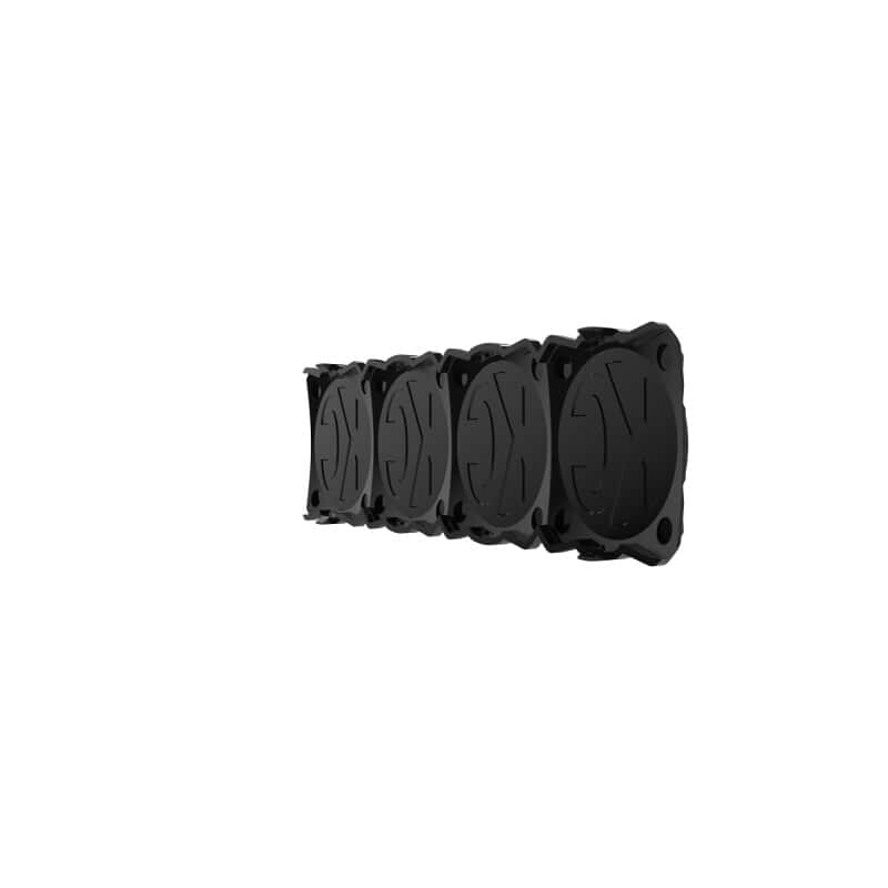 KC HiLiTES — KC HiLiTES FLEX ERA LED Light Bar 10in. Light Cover - Black (COVER ONLY) - view 9