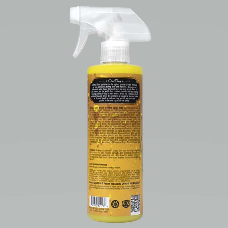 Chemical Guys — Chemical Guys Blazin Banana Carnauba Spray Wax - 16oz - view 2