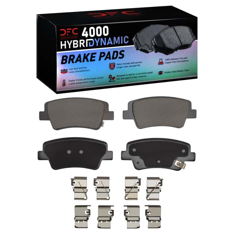 DFC — DFC 21-25 Hyundai Elantra Rear 4000 HybriDynamic Brake Pads and Hardware Kit
DFC Brake Pad Set - view 2