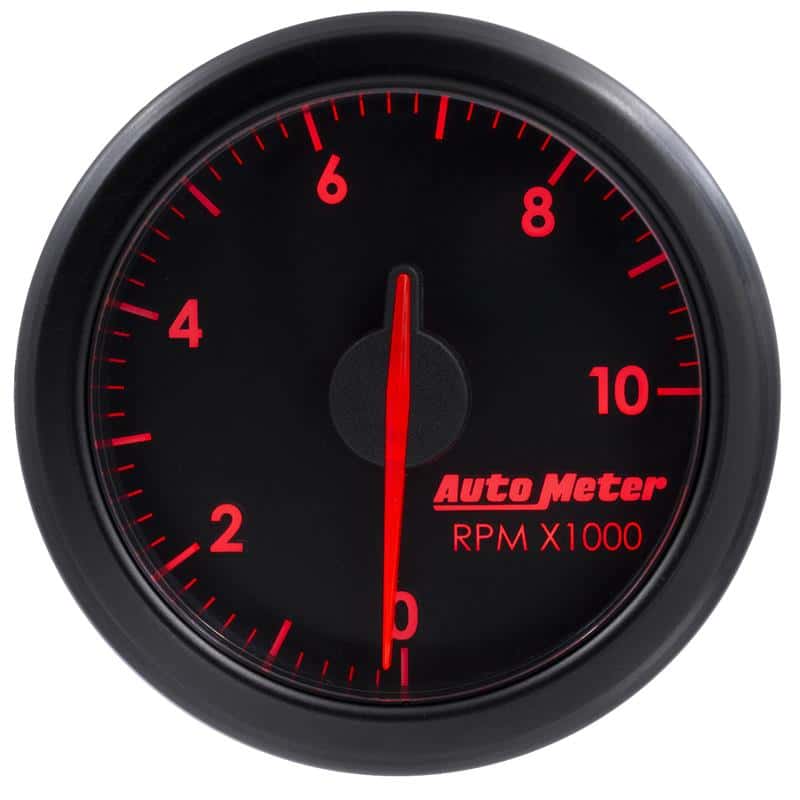 AutoMeter — Autometer Airdrive 2-1/6in Tachometer Gauge 0-10K RMP - Black
GA 2" 10KRPM ARDRV B - view 3