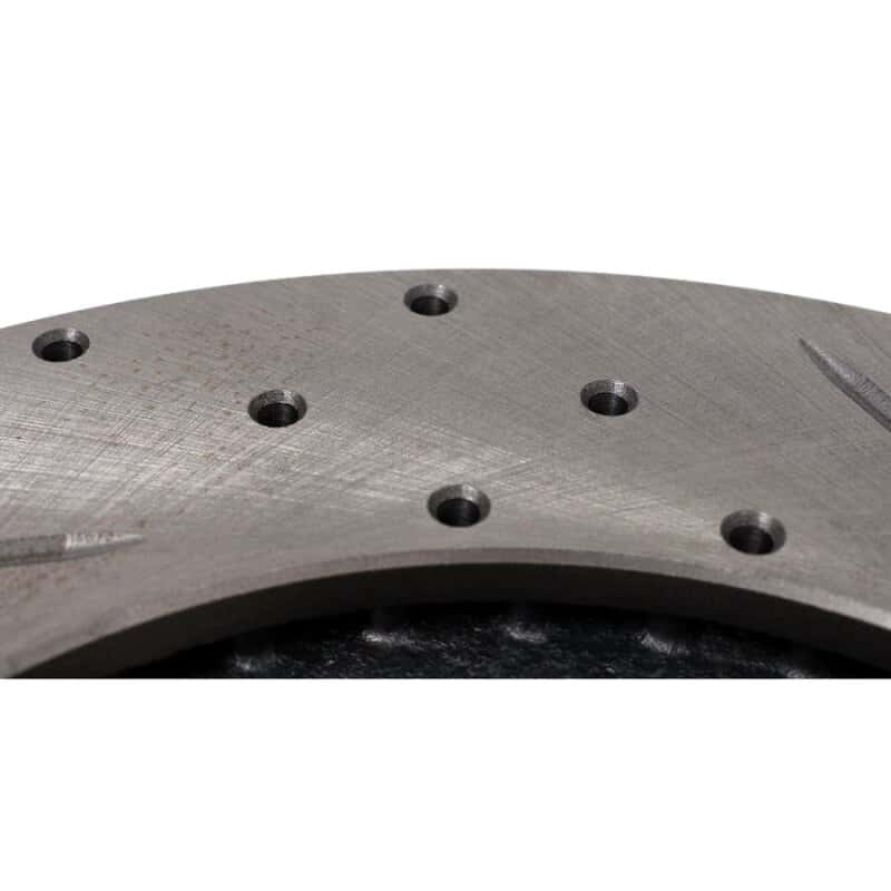 BLOX Racing — BLOX Racing Slotted And Cross-Drilled Rotor Left SIde - view 3