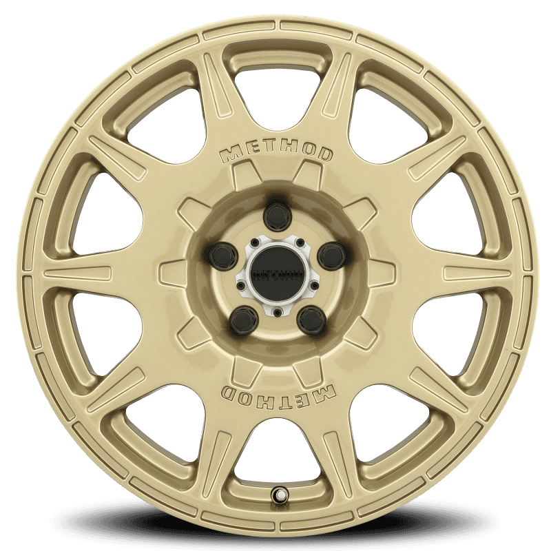Method Wheels — Method MR502 RALLY 17x8 +38mm Offset 5x4.5 67.1mm CB Gold Wheel - view 3