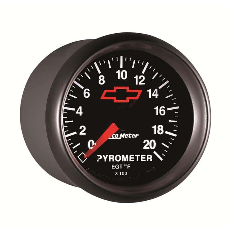 AutoMeter — AutoMeter Gauge Pyrometer (Egt) 2-1/16in. 2000 Deg. F Stepper Motor Chevy Red Bowtie Black
2-1/16" PYROMETER KI - view 6