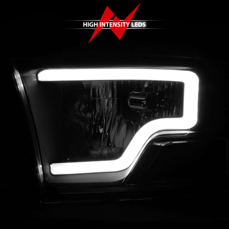 ANZO — ANZO 2009-2018 Dodge Ram 1500 Crystal Headlights w/ Light Bar Black Housing
Head Light Set
HdLtSet - view 6