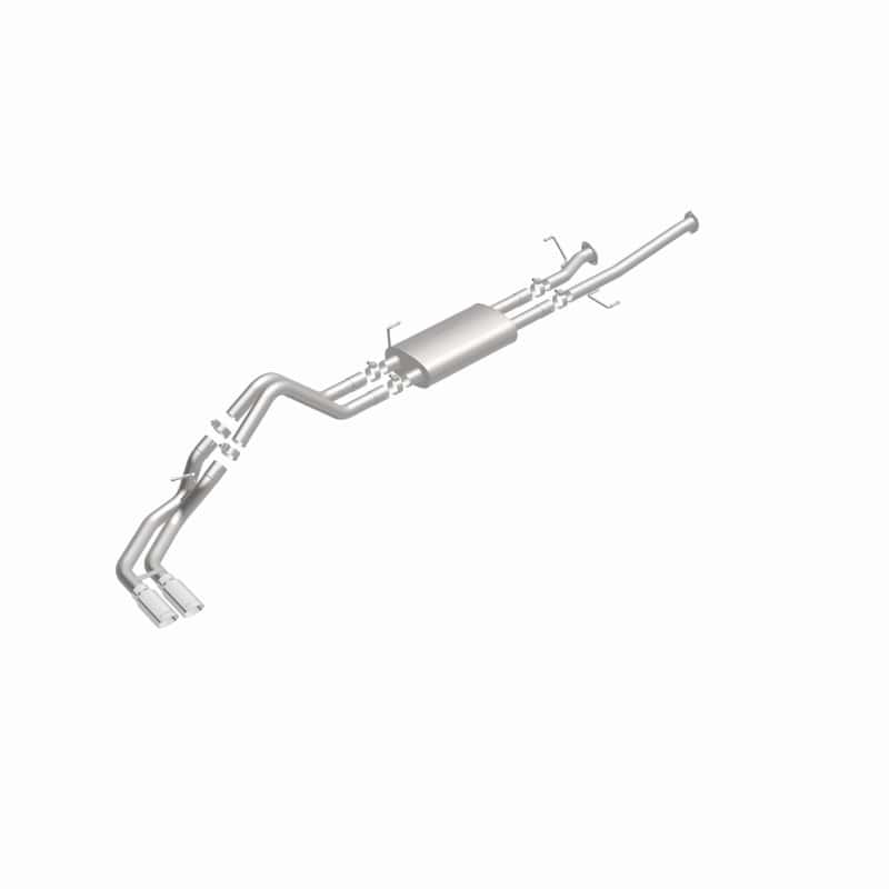 Magnaflow — MagnaFlow 14 Toyota Tundra V8 4.6L/5.7L Stainless C/b Exhaust Dual same side pass. rear tire
Cat-Back - view 1