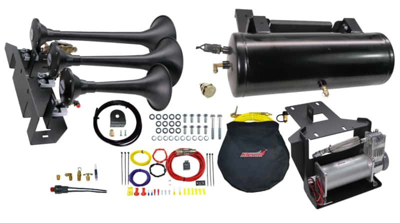 Kleinn Air Horns — Kleinn 07-21 Toyota Tundra Onboard Air System w/ Model 730 Horns
Horn Kit - view 2