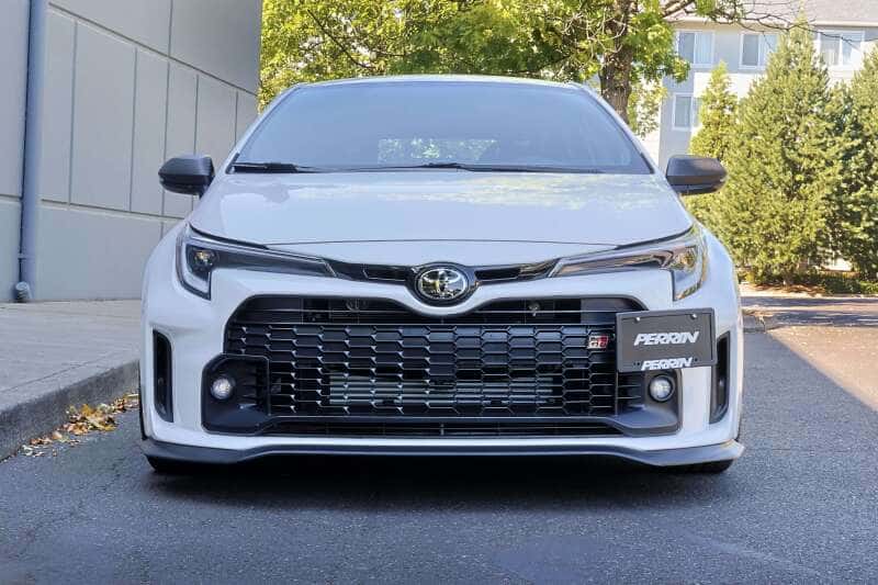 Perrin Performance — PERRIN 2025+ Toyota GR Corolla License Plate Relocation Kit - view 7