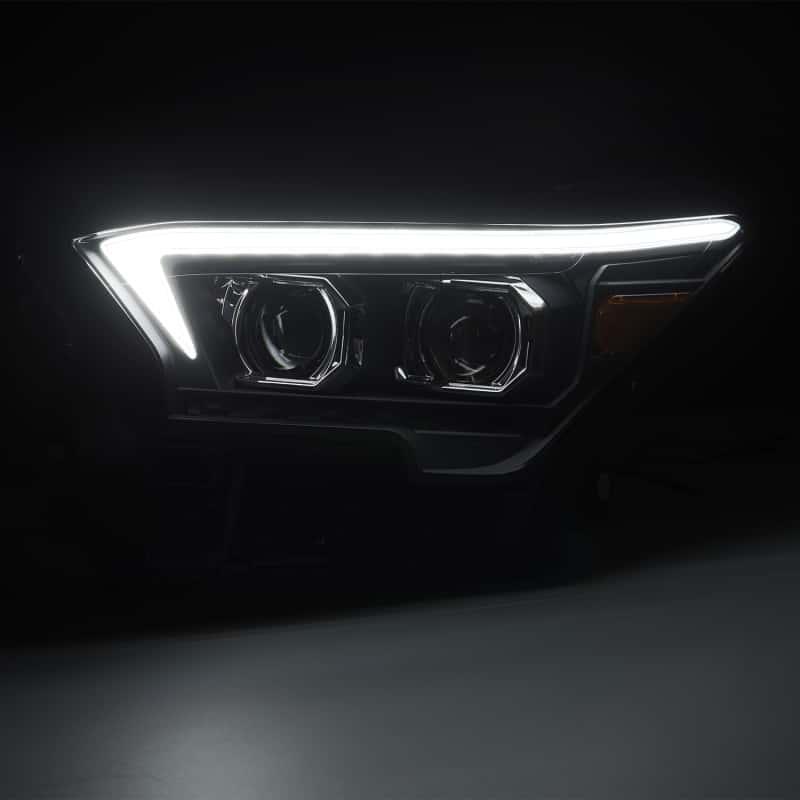 AlphaRex — AlphaRex 23-24 Toyota Tacoma LUXX-Series LED Proj Headlights Blk w/Actv Light & Seq. Sig + DRL
Projector Headlights - view 3