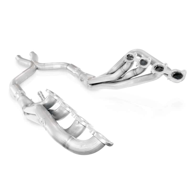 Stainless Works — Stainless Works 2007-14 Shelby GT500 Headers 1-7/8in Primaries High-Flow Cats X-Pipe
Exhaust System - view 1