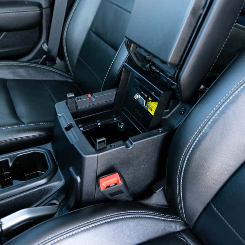 Tuffy Products — Tuffy Console Safe W/ Keyed Lock For Jeep Wrangler & Gladiator
Console Safe - view 5