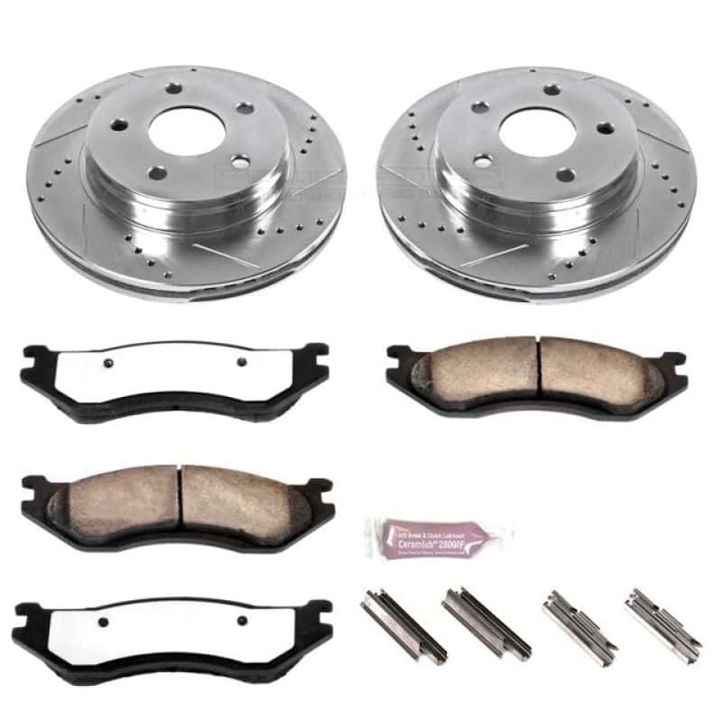 PowerStop — Power Stop 03-05 Dodge Ram 1500 Front Z36 Truck & Tow Brake Kit - view 1