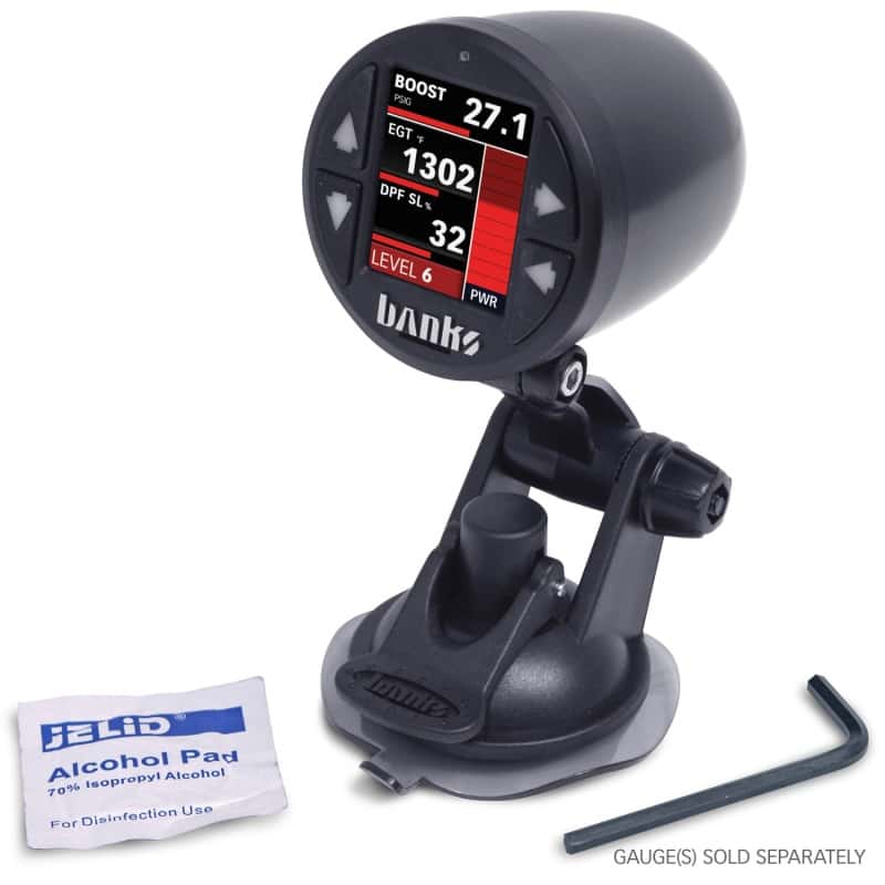 Banks Power — Banks Power 52mm Single Gauge Pod Kit w/ Sticky Base
Gauges/Mounting
Gauge Pod - view 7