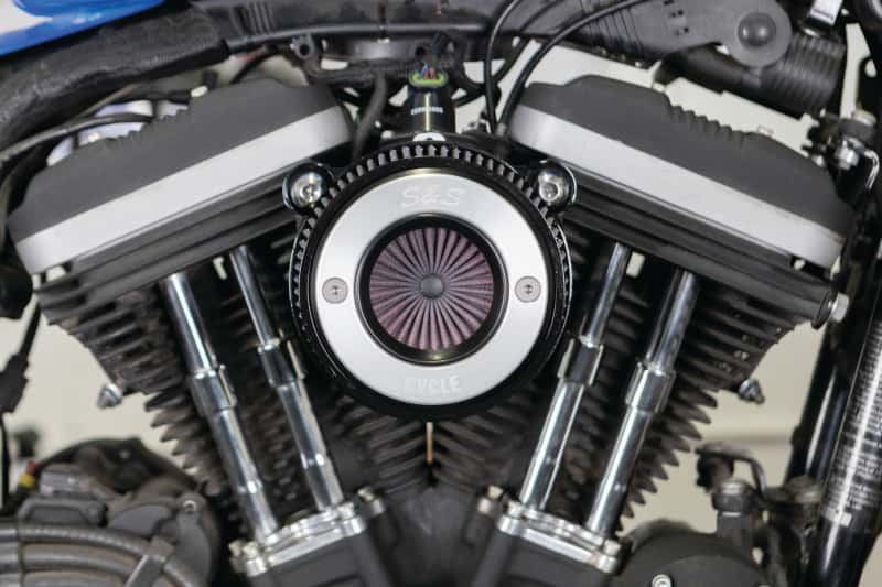 S&S Cycle — S&S Cycle 2007+ XL Models Stealth Air Stinger Kit w/ S&S Ring - view 3