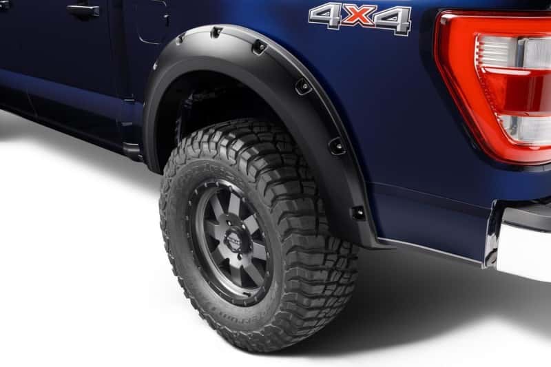 Bushwacker — Bushwacker 2021 Ford F-150 (Excl. Lightning) Pocket Style Flares 4pc - Black
FF Pocket Style 4Pc
Fender Flare - view 4
