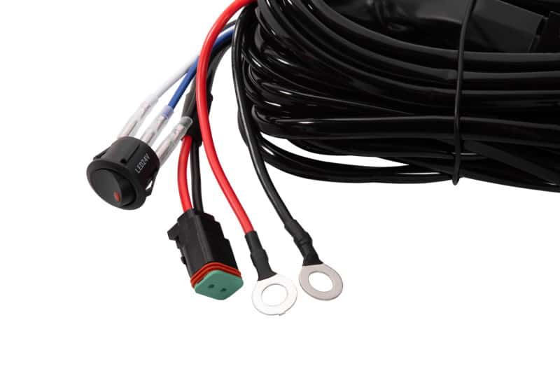 Diode Dynamics — Diode Dynamics Heavy Duty (Single) Output Light Bar Wiring Harness - view 2