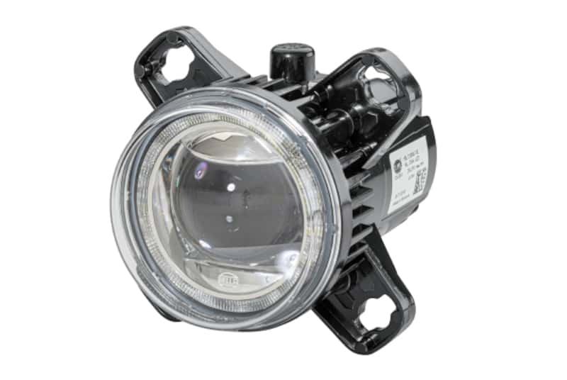 Hella — Hella Headlamp DeEs A Drl/Po Md12/24 1Bl
HLMP 90MM LED LOW L/ - view 1