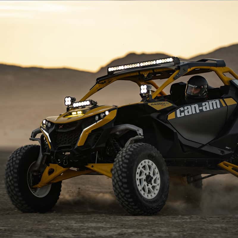 Baja Designs — Baja Designs 2024+ Can-Am Maverick R OnX6+ Roof Mount Kit - view 3
