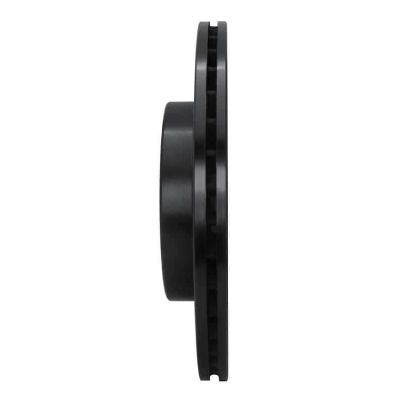 R1 Concepts — R1 90-95 Mercedes-Benz 300CE Front Right Drilled & Slotted Black Brake Rotor
R1 Brake Rotor Drill - view 3