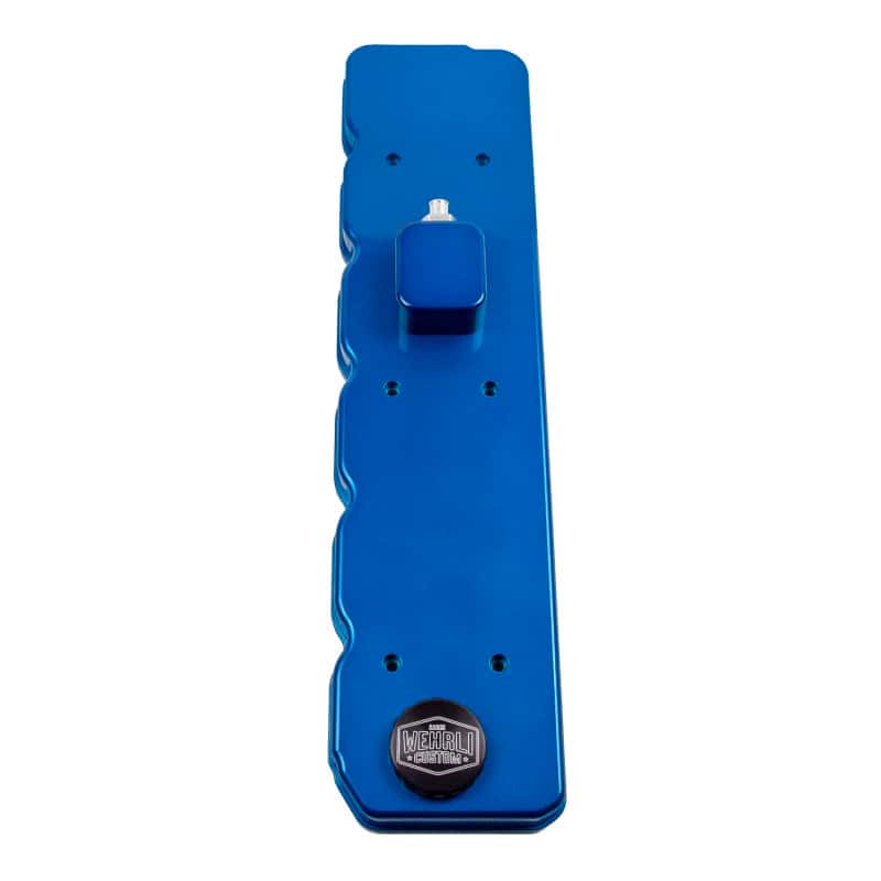Wehrli — Wehrli 06-18 Cummins WCFab X D&J Precision Billet Valve Cover - Brizzle Blue
Valve Cvr 06-18 BRZ - view 4