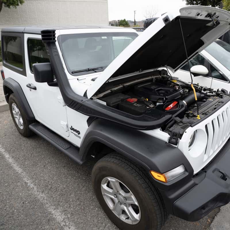 Injen — Injen 18-23 Jeep Wrangler JL/JT Evolution Snorkel System
Air Intake Snorkel - view 4