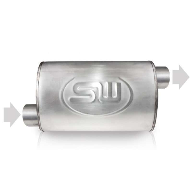 Stainless Works — Stainless Works 2.5in ID OFFSET INLET/ 2.5in OD OFFSET OUTLET (ON OPPOSITE SIDES) 5inX9in - view 1