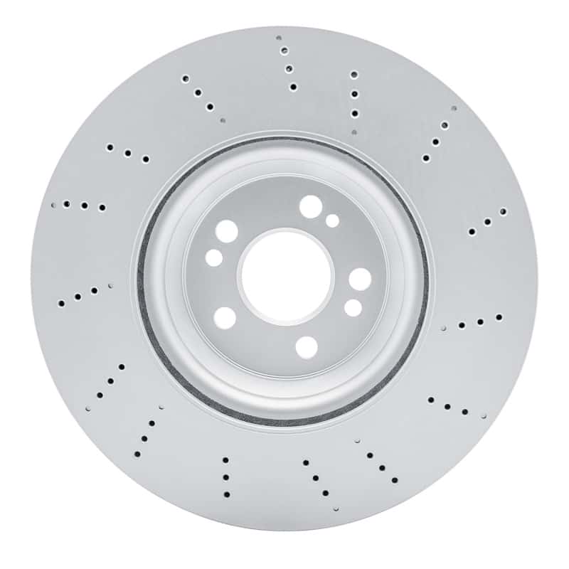 DFC — DFC 20-23 Mercedes-Benz GLE350 Front Drilled Hi-Carbon Alloy Geomet Coated Rotor - view 5