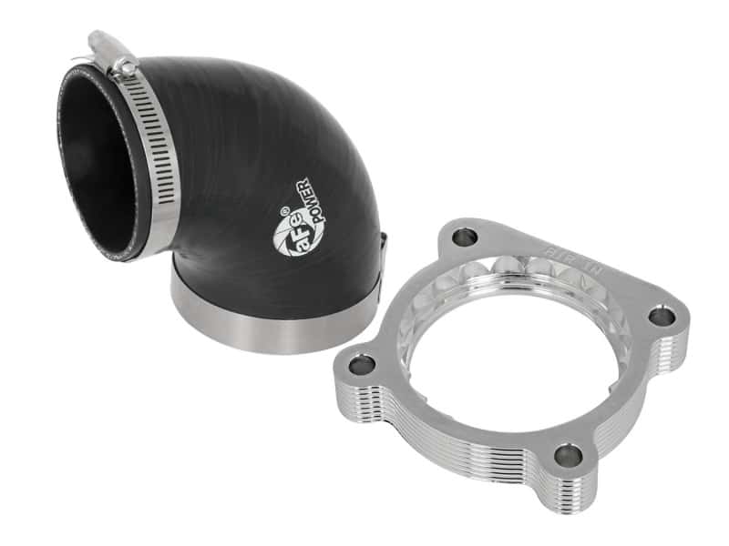 aFe — aFe Silver Bullet Throttle Body Spacers TBS 10-16 Nissan Patrol (Y62) V8-5.6L (320hp)
Throttle Body Spacer - view 1