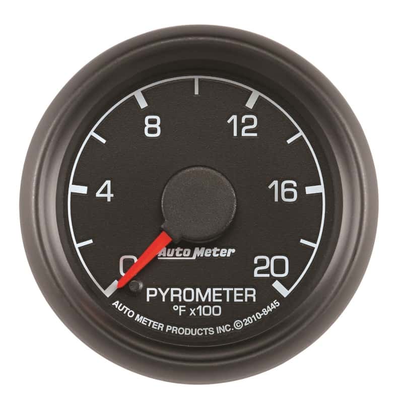 AutoMeter — Autometer Factory Match Ford 52.4mm Full Sweep Electronic 0-2000 Deg F EGT/Pyrometer Gauge
GA 2" EGT 2000F FFM - view 1