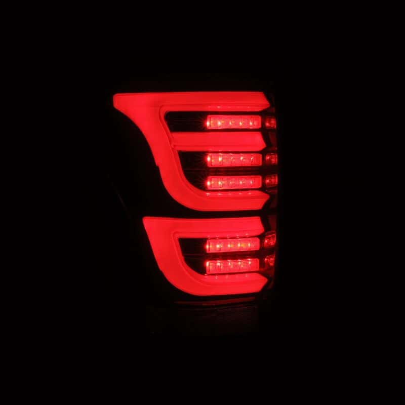 AlphaRex — AlphaRex 07-13 Toyota Tundra LUXX-Series LED Tail Lights Black-Red
Taillight Assembly - view 5