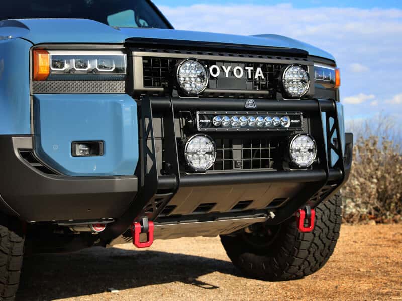 aFe — aFe 2024+ Toyota Land Cruiser (J250) L4 2.4L Terra Guard Bull Bar w/ RIGID Lights
Terra Guard Bull Bar - view 5